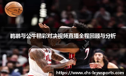 鹈鹕与公牛精彩对决视频直播全程回顾与分析
